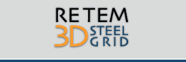 לוגו RETEM - 3D STEEL GRID LTD