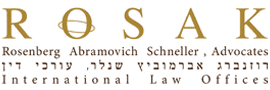 לוגו Rosenberg Abramovich Schneller, Advocates (“ROSAK”)