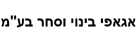 אגאפי בינוי וסחר בע"מ